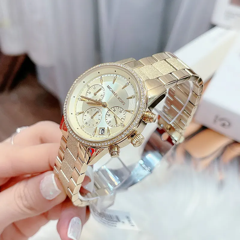 Michael Kors Ritz Chronograph Ladies Watch | MK6597